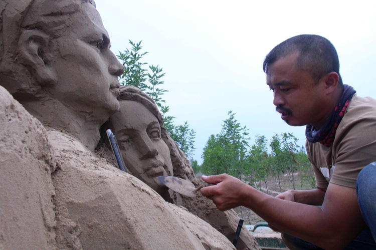 濱州雕塑，打造黃河三角洲最大的沙雕主題公園（組圖）