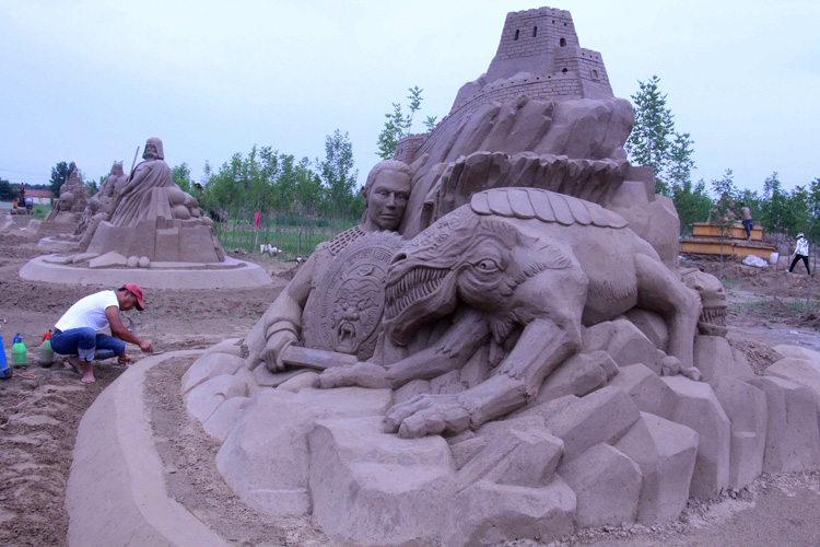 濱州雕塑，打造黃河三角洲最大的沙雕主題公園（組圖）