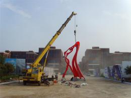 hj1739 不銹鋼雕塑-舞_青島國際服裝城不銹鋼雕塑、石雕、玻璃鋼雕塑_濱州宏景雕塑有限公司