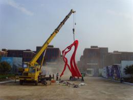 hj1745 不銹鋼雕塑-舞_青島國際服裝城不銹鋼雕塑、石雕、玻璃鋼雕塑_濱州宏景雕塑有限公司